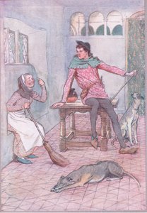 Não tem a sua adoração uma necessidade acima do seu olho , ilustração de The Merry Wives of Windsor, 1910 de Hugh Thomson