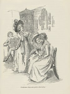 Eu declaro que eles são bem charmosos, 1896 de Hugh Thomson