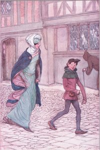 "Eu tinha preferido ir diante de ti como um homem, do que segui-lo como um anão", ilustração de 
