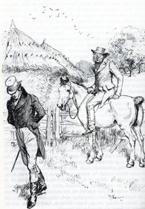 Ilustração para "Emma" de Jane Austen (ilustração) de Hugh Thomson