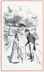 Ilustração para "Emma" de Jane Austen (ilustração) de Hugh Thomson