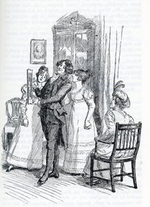 Ilustração para "Emma" de Jane Austen (ilustração) de Hugh Thomson