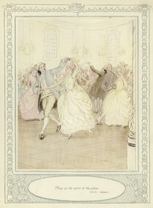 Ilustração para Goldsmith&39;s Stoops to Conquer