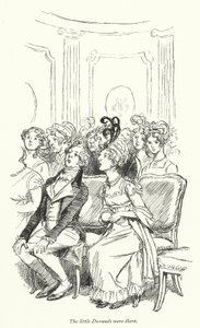 Ilustração para Persuasão de Jane Austen (litho) de Hugh Thomson