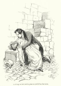 Ilustração para Persuasão de Jane Austen (litho) de Hugh Thomson