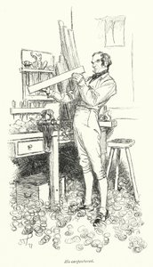 Ilustração para Persuasão de Jane Austen (litho) de Hugh Thomson