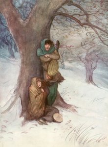 Ilustração para Shakespeare "s como você gosta d de Hugh Thomson