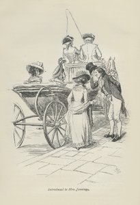 Apresentado à Sra. Jennings, 1896 de Hugh Thomson