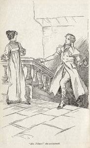 O romance de Jane Austen "Northanger Abbey" - de Hugh Thomson