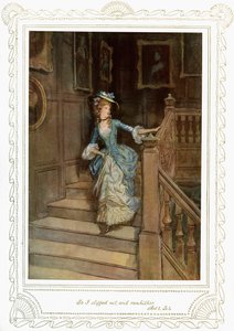 Richard Brinsley Sheridan, "A Escola do Escândalo". de Hugh Thomson