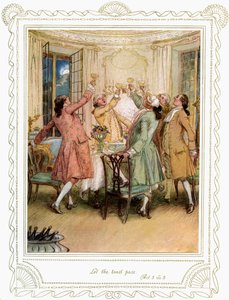 A peça de Richard Brinsley Sheridan de Hugh Thomson