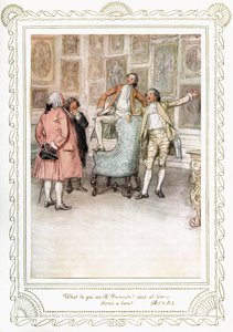 A peça de Richard Brinsley Sheridan de Hugh Thomson