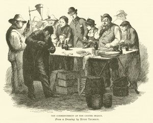 O começo da estação de ostras de Hugh Thomson