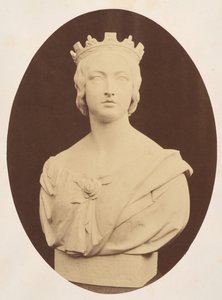 Cópia de um busto de Sua Majestade a Rainha Vitória, de Joseph Durham, Esq. F.S.A., 1857. de Hugh Welch Diamond