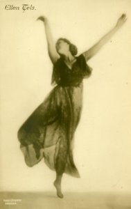 Ellen Tels - Fotopostkarte de Hugo Erfurth