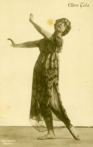 Ellen Tels - Fotopostkarte de Hugo Erfurth