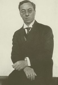 Retrato de Wassily Kandinsky (foto a p/b)