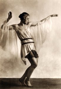 Valeria Kratina - cartão com foto de Hugo Erfurth