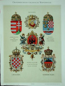 Brasões do Império Austro-Húngaro, do 