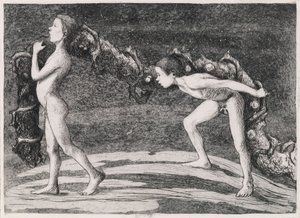 Portadores de Guirlandas II de Hugo Simberg