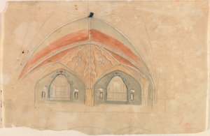 Aranha-tecedeira, esboço para a catedral de Tampere