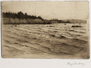 Ondas de verão de Hugo Simberg
