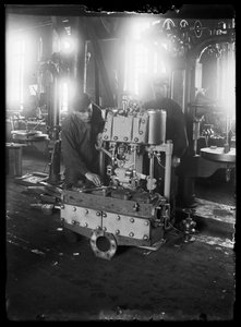 Oficina mecânica do depósito ferroviário de Tampere de Hugo Simberg