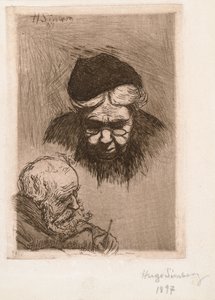 A tia e o pai do artista de Hugo Simberg