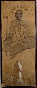 O Diabo a soprar de Hugo Simberg