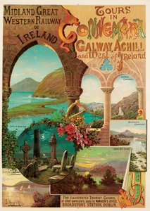 Excursões em Connemara, Midland Great Western Railway of Ireland de Hugo d Alesi