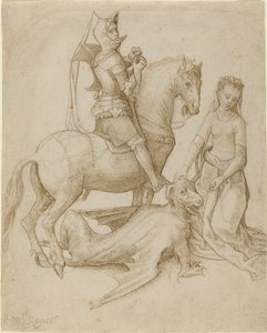 São Jorge e o Dragão de Hugo van der Goes