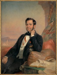 Retrato de Ferdinand de Lesseps de Hugues Foureau