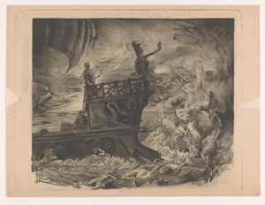 Para o navio de Virgil