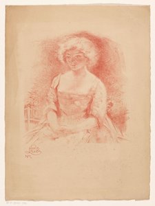 Garota sentada de Huib Luns