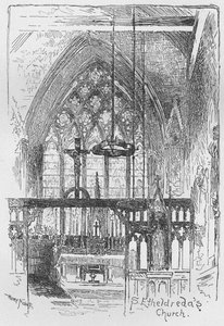 Igreja de St. Etheldredas, 1890