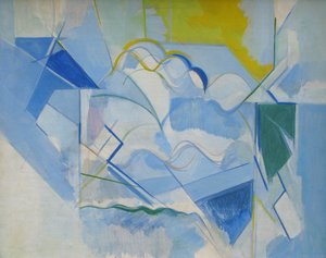 Fumo nº 1, c.1942 (óleo sobre tela) de Humphrey Jennings