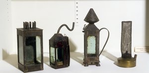 Lâmpadas de segurança dos mineiros de protótipos, 1815