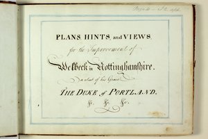 Livro Vermelho: Welbeck de Humphry Repton