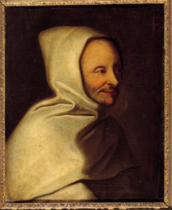 Retrato de Armand the Bouthiller de Rance, abade da Armadilha (1626-1700), fundador da Ordem dos Trapistas Pintura após Hyacinthe Rigaud (1659-1743) Sol do século XVII. 0,4x0,32 m Chantilly, Musee Conde de Hyacinthe (after) Rigaud