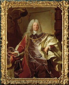 Áustria, Viena, Retrato de Philipp Ludwig Wenzel Conde de Sinzendorf (Viena de Hyacinthe Francois Rigaud