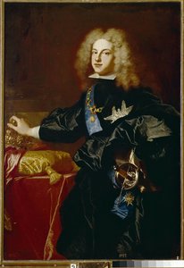 Filipe V da Espanha - Retrato de Filipe V de Hyacinthe Francois Rigaud