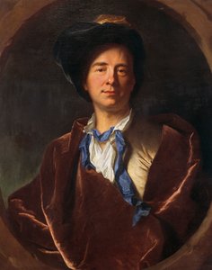 Retrato de Bernard Le Bovier de Fontenelle (Rouen de Hyacinthe Francois Rigaud