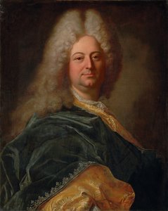 Retrato do Marquês de la Mesangere de Hyacinthe Francois Rigaud