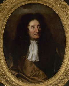 Retrato de Jean de La Fontaine 1621-1695, c. 1680.