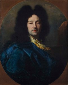 Auto-retrato Auto-retrato, dito ao casaco azul, 1696.