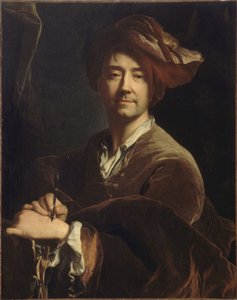 Auto-retrato Auto-retrato dito com lapiseira, 1711.