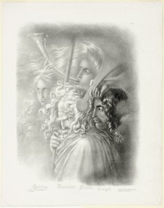 Galvina, de Coleção de cabeças de estudo de Hyacinthe Louis Aubry Lecomte