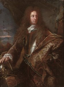 Retrato de um cavalheiro, tradicionalmente identificado como John Churchill, 1º duque de Marlborough de Hyacinthe Francois Rigaud