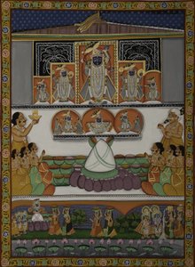 Devoção ao Templo de Krishna