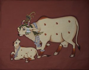 Vaca sagrada e bezerro
